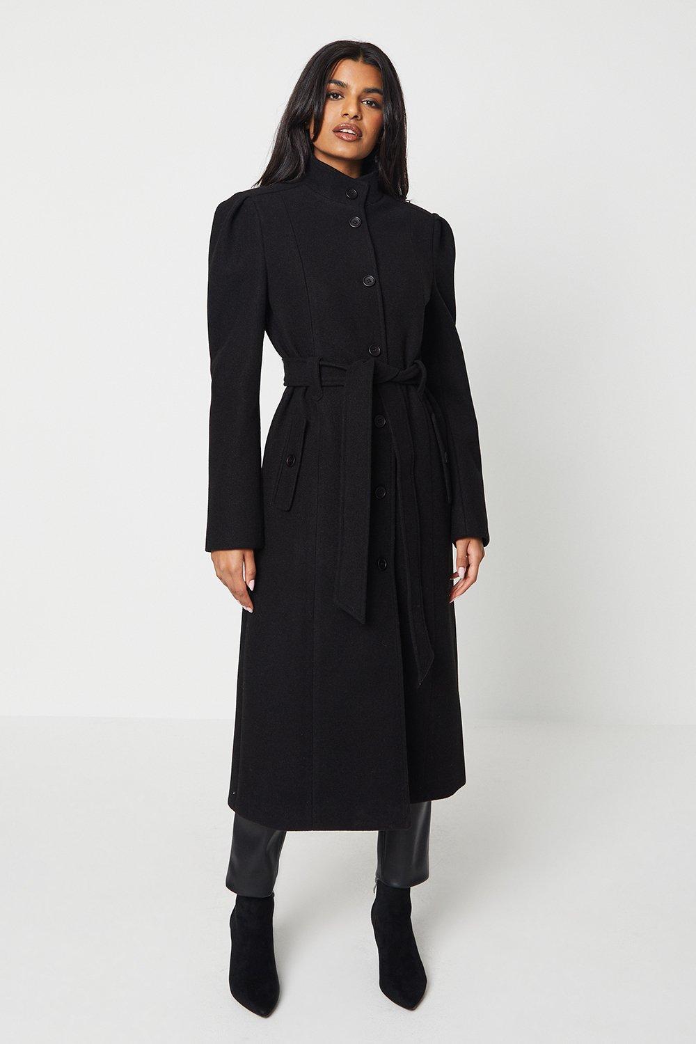 Funnel neck cheap coat petite