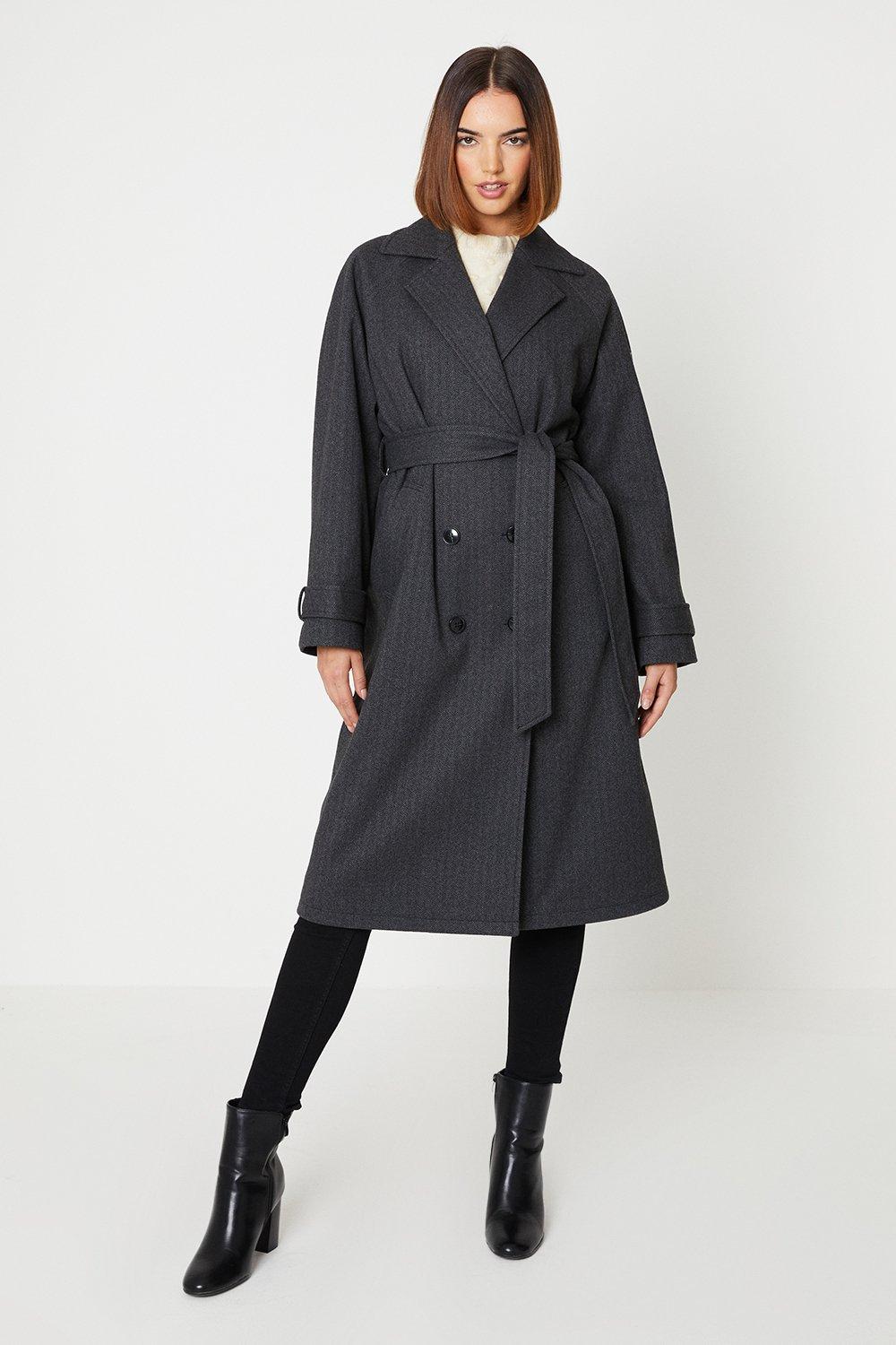 Oasis shop grey coat