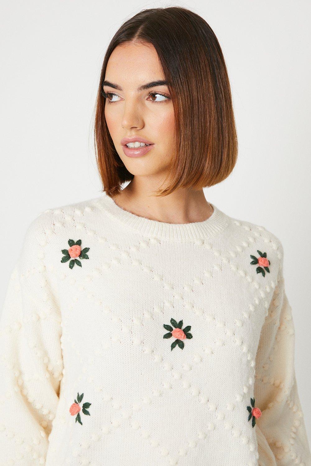 Oasis floral outlet jumper