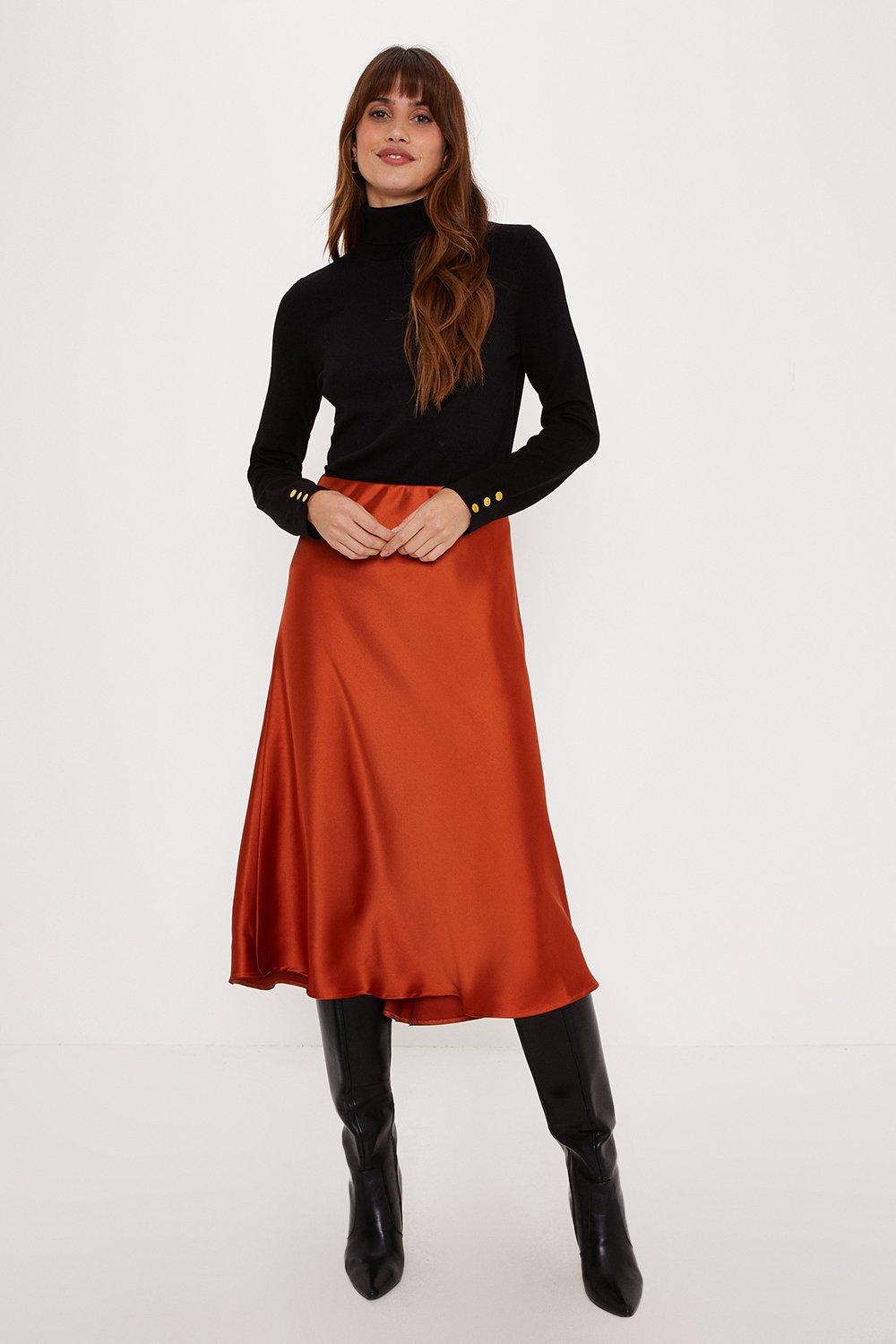 Oasis rib bias outlet cut skirt