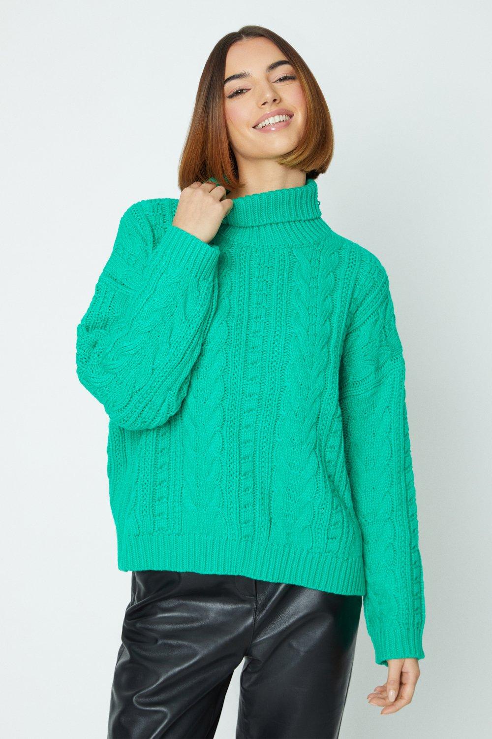 Oasis cable 2025 knit jumper