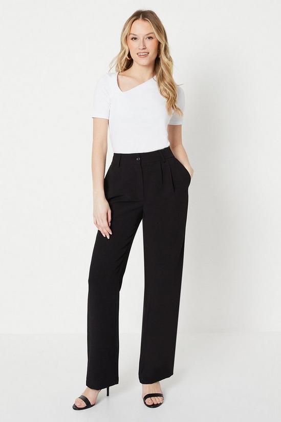 Oasis Pleat Front Relaxed Tailored Trouser 1
