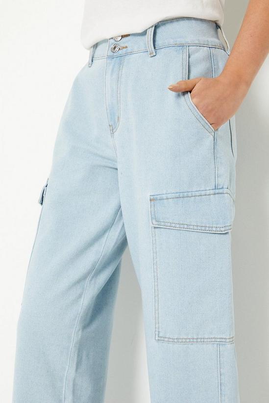 Oasis Cargo Denim Jeans 2