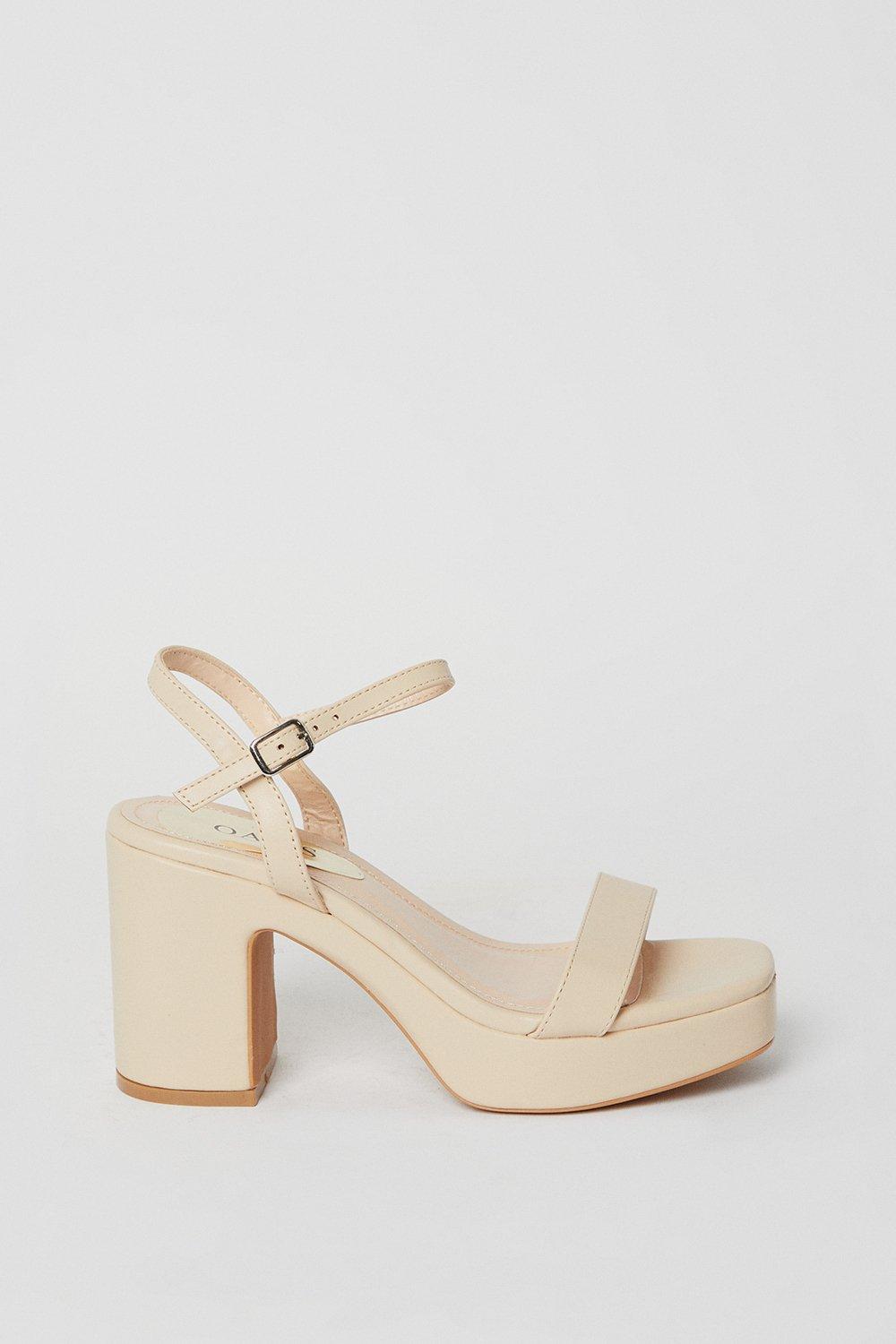 Heels | Maddie Platform Demi High Wedge Sandals | Oasis