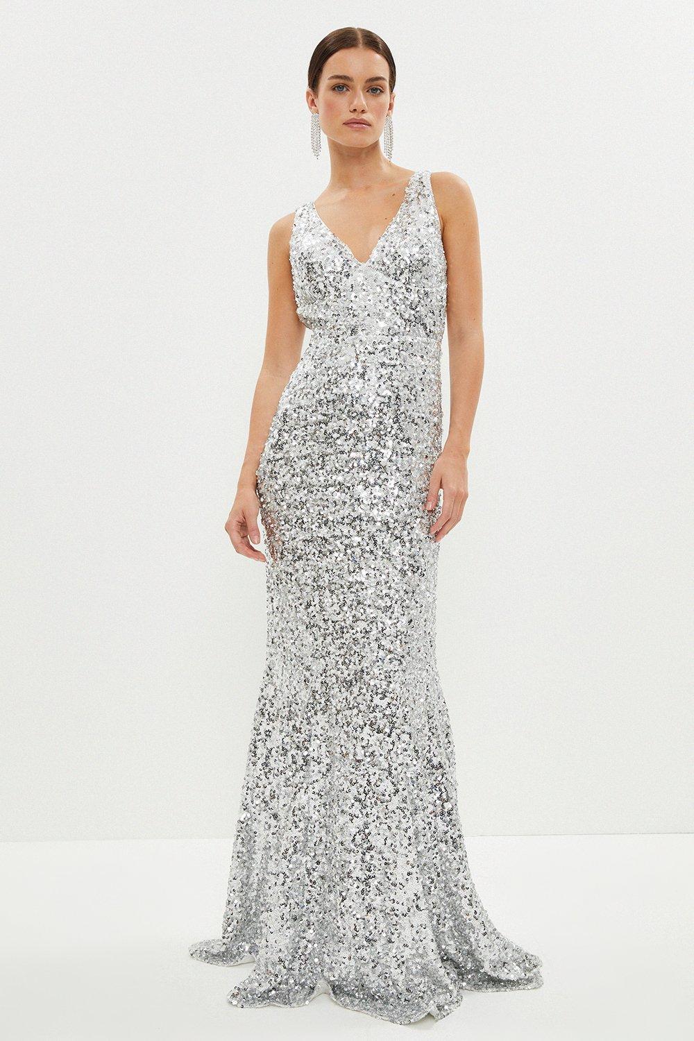 Coast jolie shop sparkle maxi dress