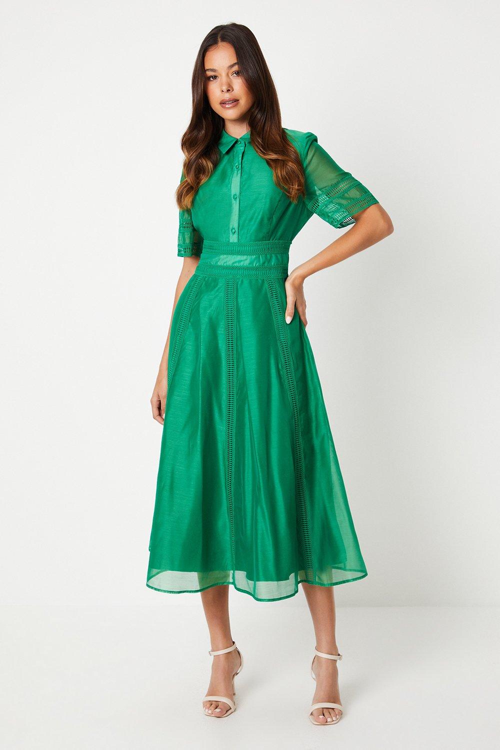 Green Shirt Dresses | Oasis Fashion UK