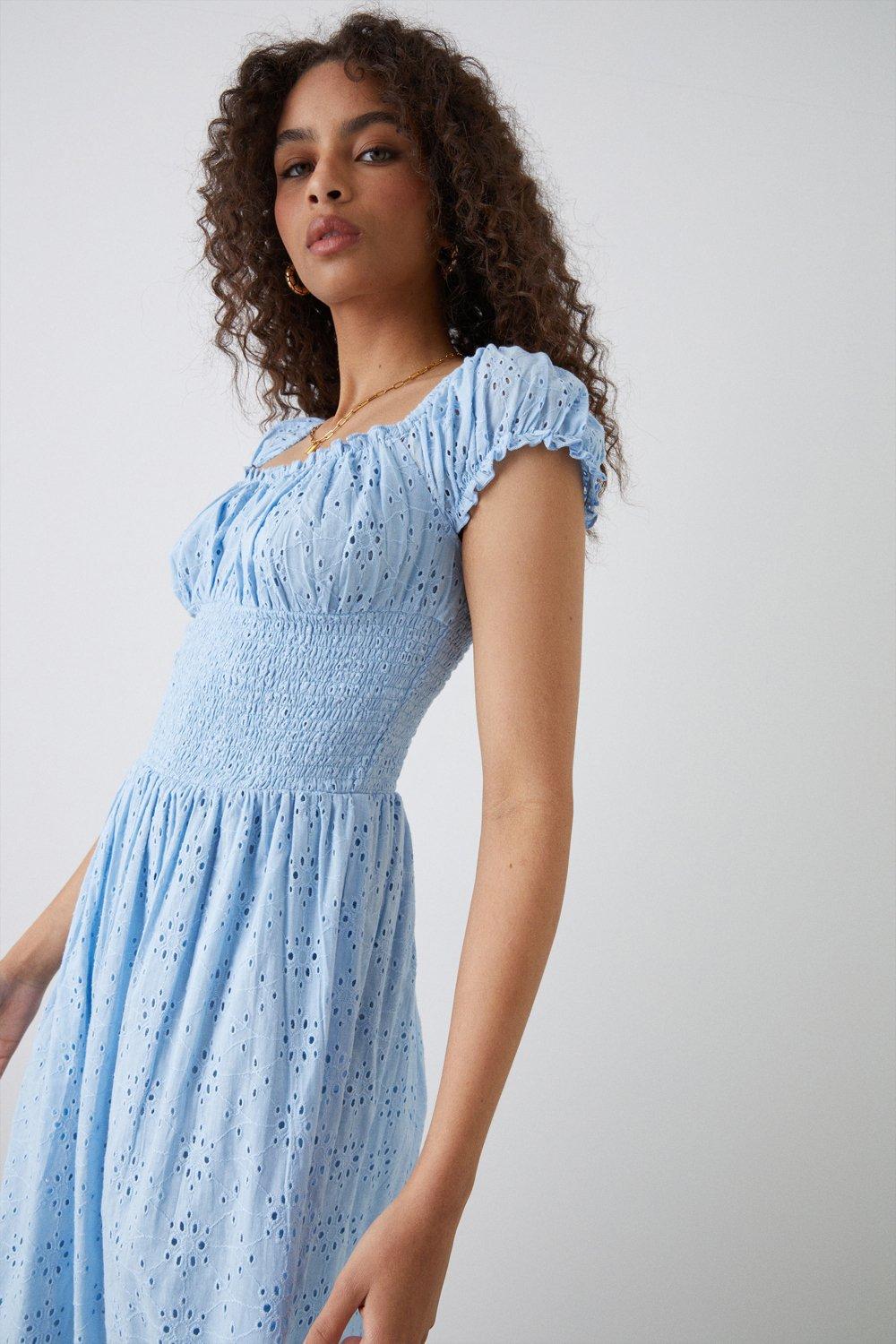 Dorothy perkins clearance broderie dress