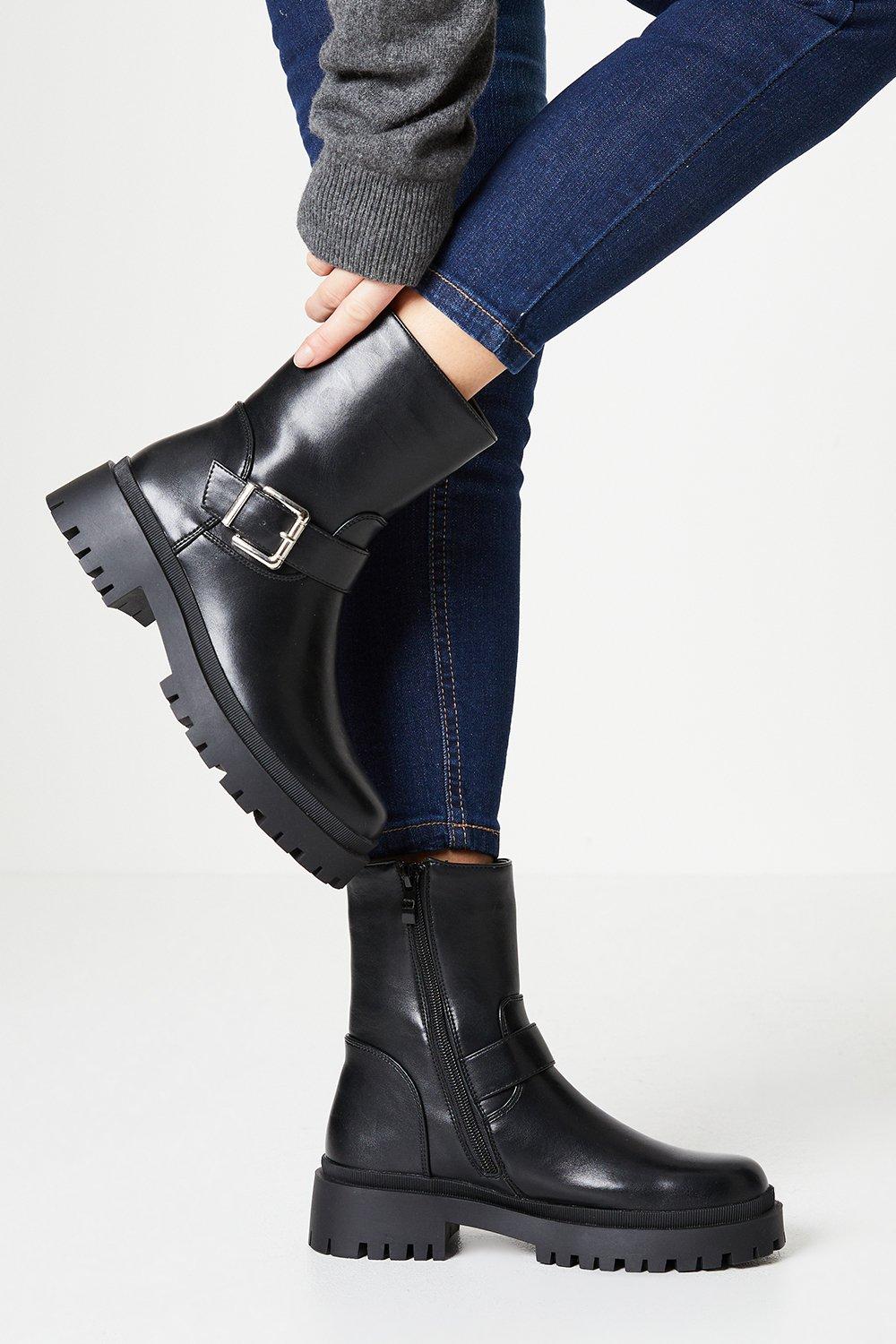 Faith buckle cheap boots