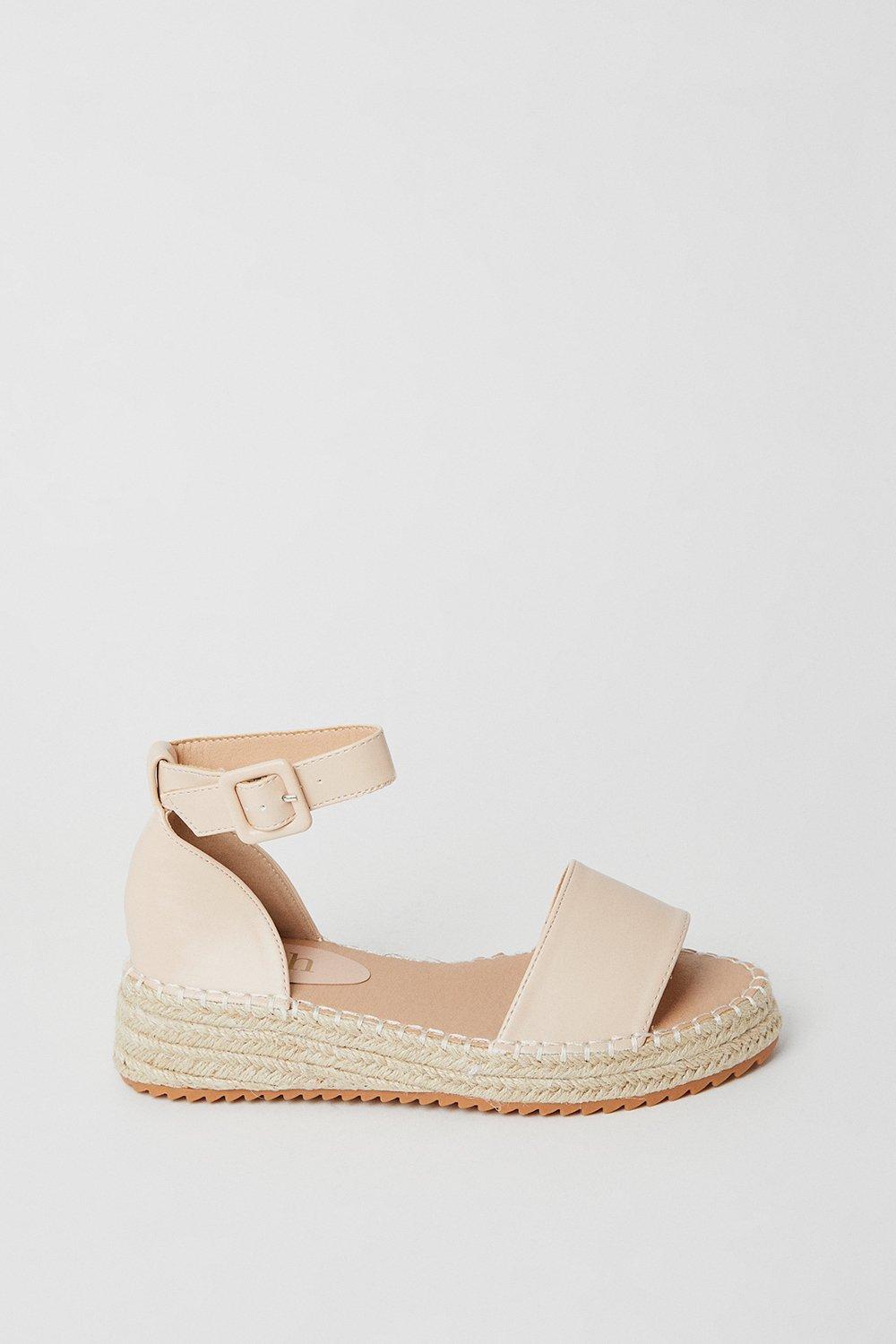 Sandals Faith Hermione Espadrille Flatform Wedges Faith