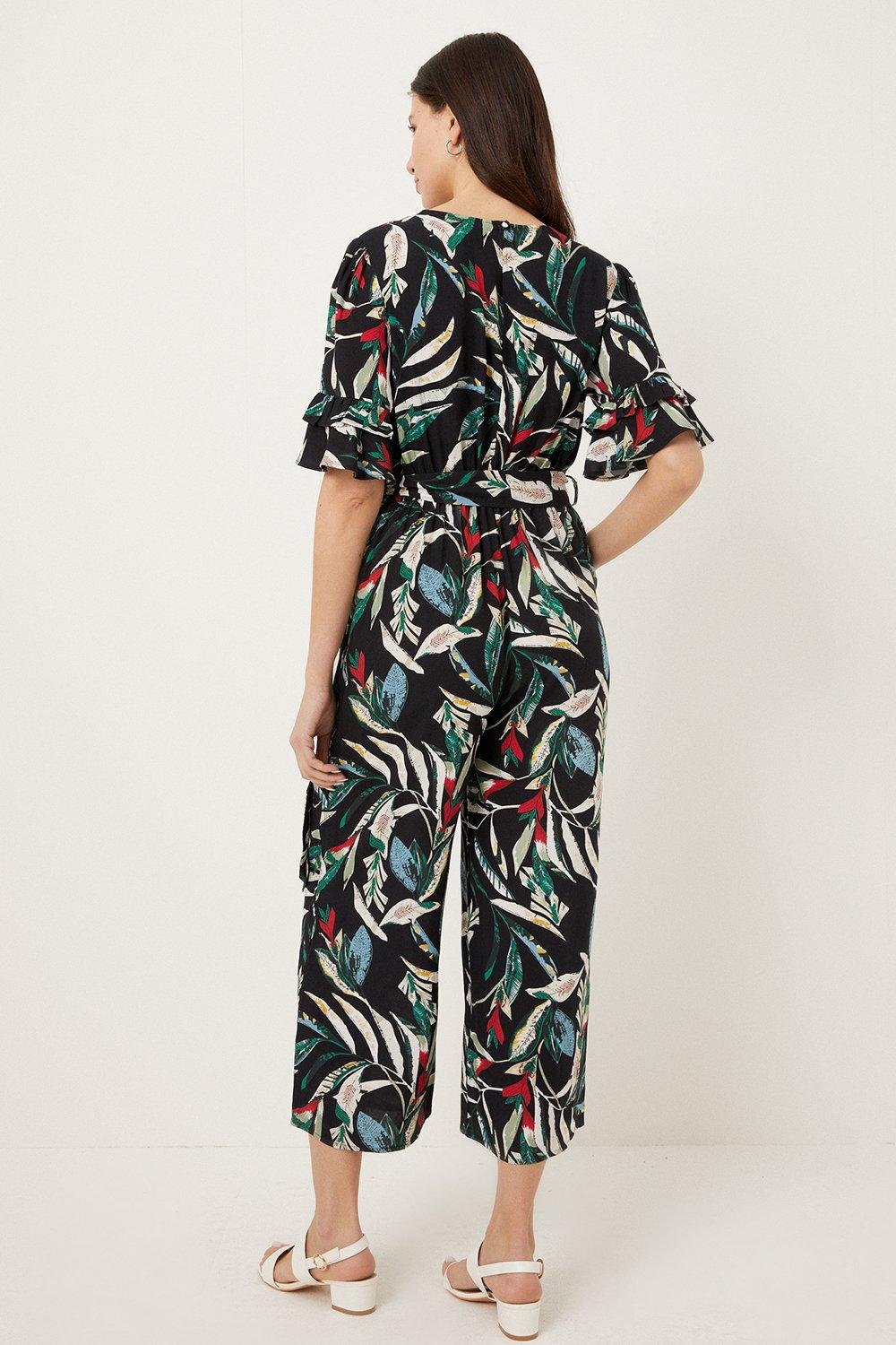 Whistles palm sale print jumpsuit