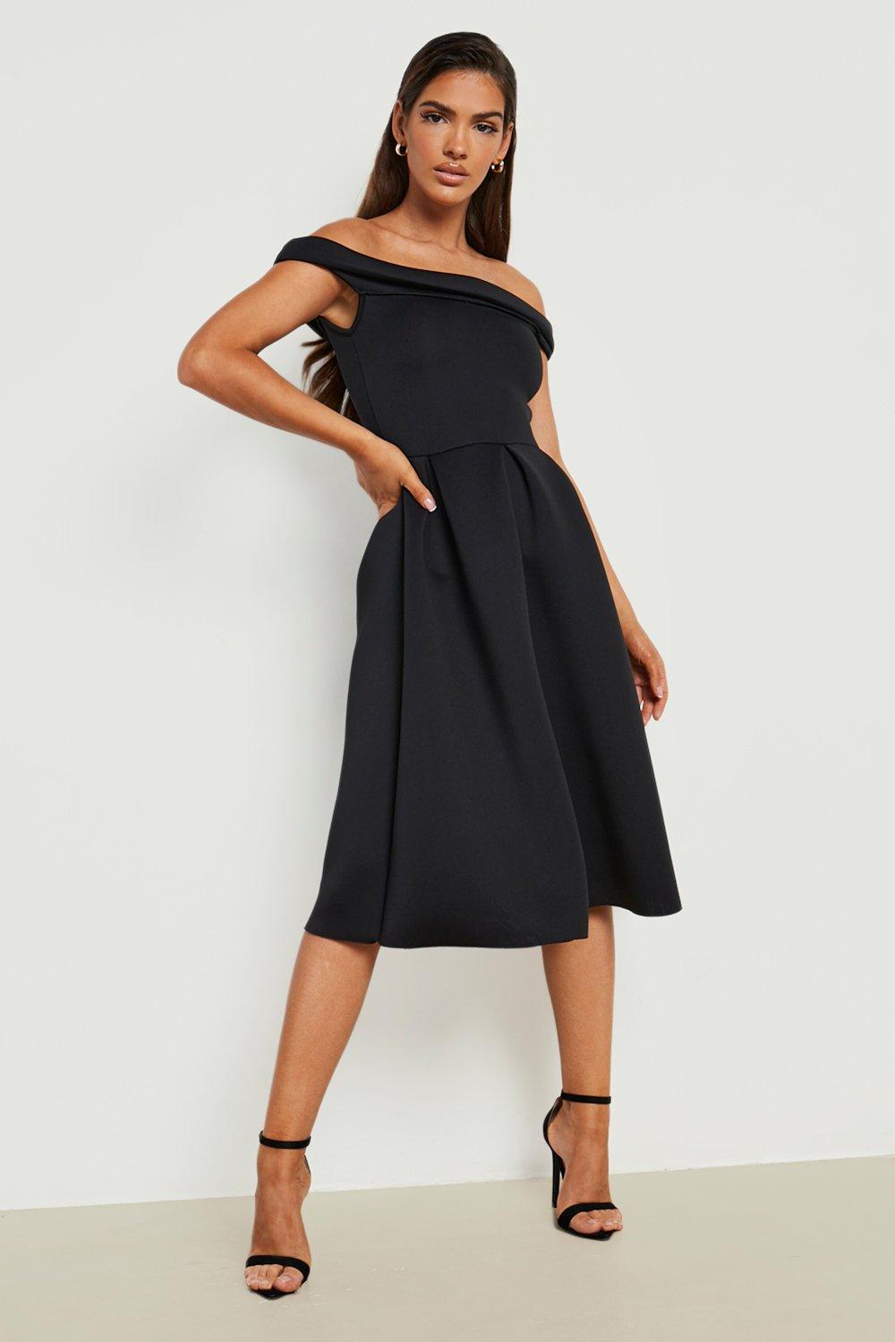 Scuba bardot outlet dress