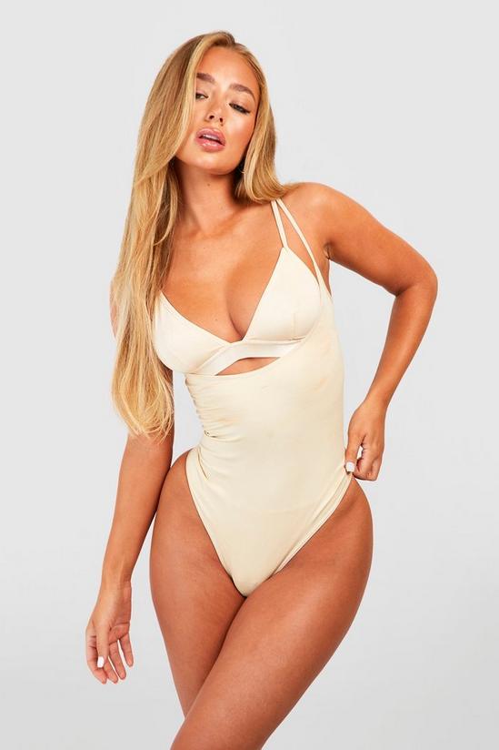 Lingerie, Seamless Control Shaping Under Bust Bodysuit