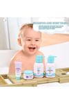 Living and Home 4Pcs Baby Bath Set Baby Wash Gift Set Included Body Wash and Shampoo thumbnail 4