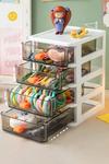 Living and Home Desktop Drawer Transparent Stationery Storage Box To Store Cosmetics Storage Box thumbnail 3