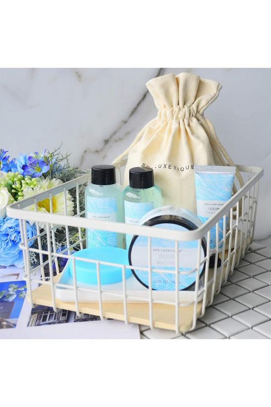 Living and Home 6Pcs Spa Gift Set for Women Ocean Spa Set Includes Body Lotion, Shower Gel,Bubble Bath, Hand Cream 6