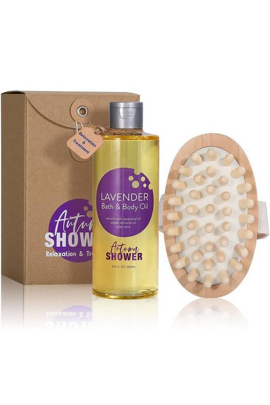 Living and Home Lavender Bath and Body Shower Oil 1