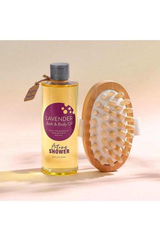 Living and Home Lavender Bath and Body Shower Oil 6