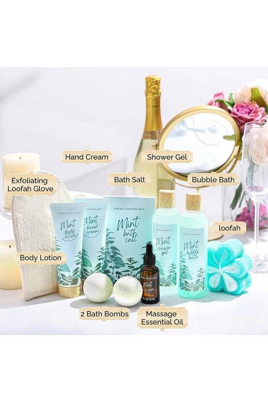 Living and Home 11pcs Mint Scent Bath Spa Gifts Set 2