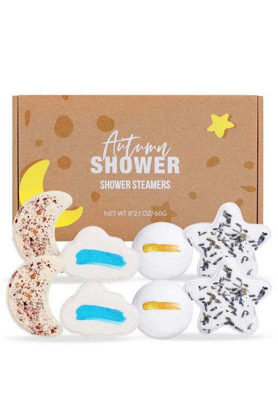 Living and Home 8Pcs Shower Bombs Aromatherapy Bath Gift Set 1