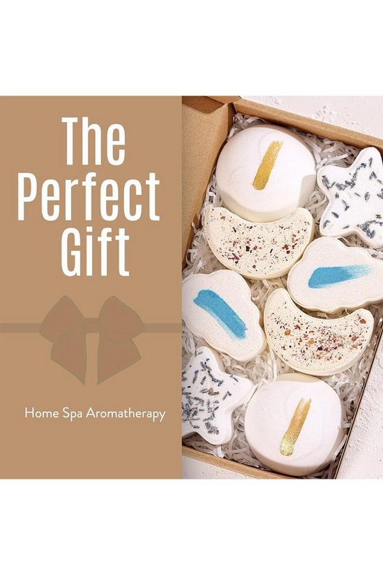 Living and Home 8Pcs Shower Bombs Aromatherapy Bath Gift Set 5