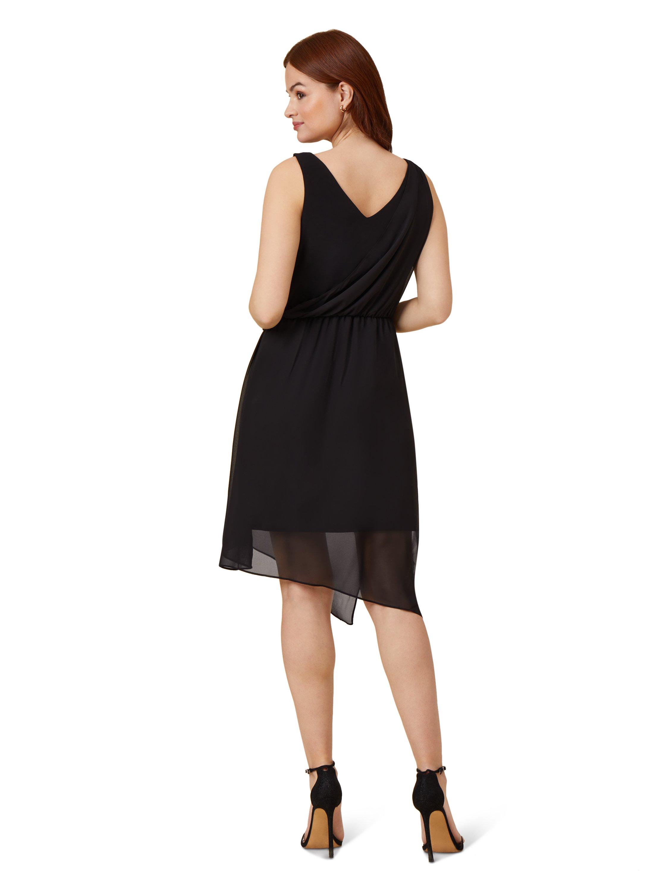 Dresses Chiffon Overlay Sheath Dress Adrianna Papell