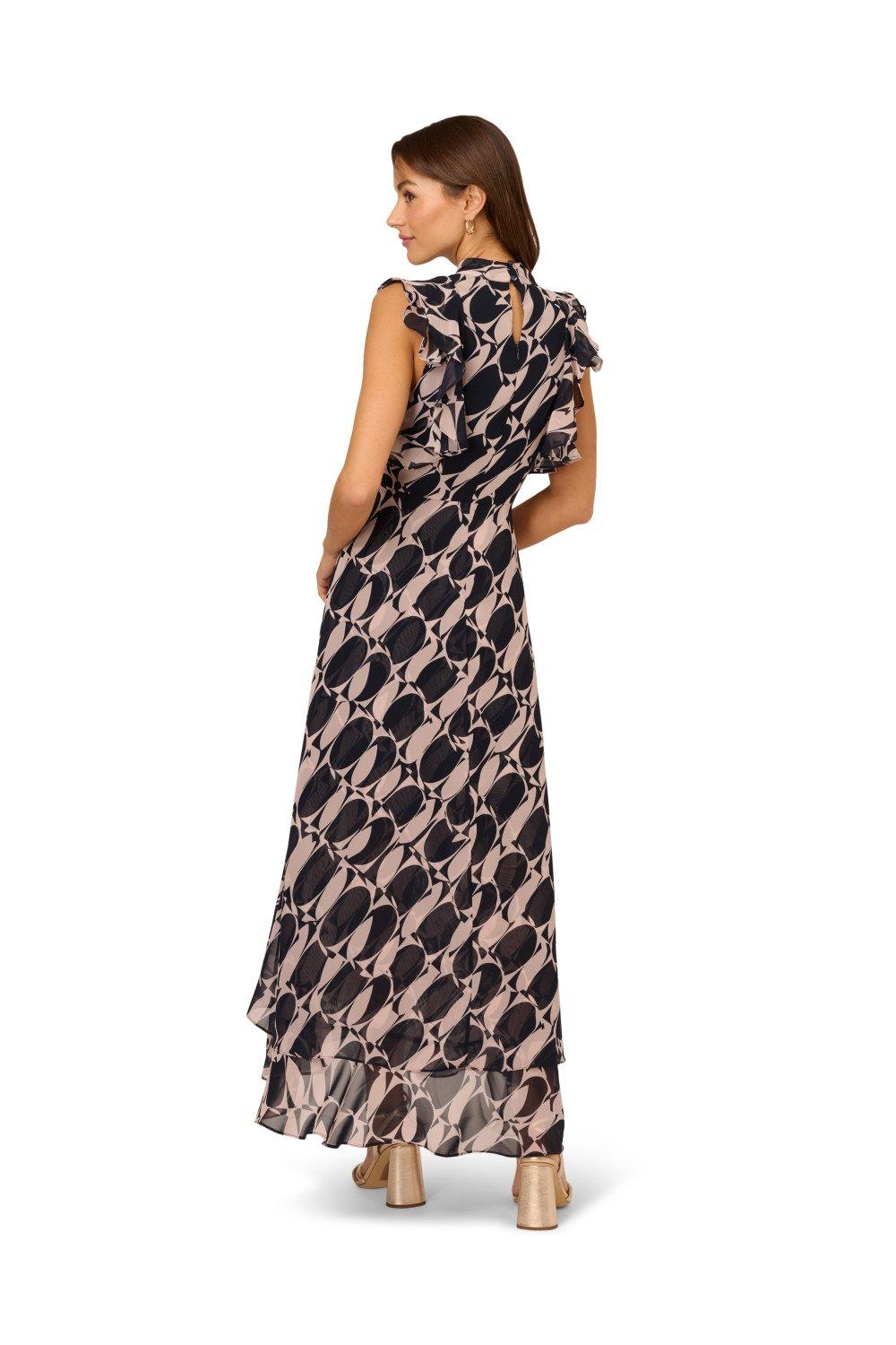 Dresses Printed Maxi Dress Adrianna Papell