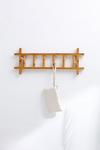 Living and Home Horizontal Wall Mounted Clothes Rack Hat Hooks thumbnail 1