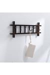 Living and Home Horizontal Wall Mounted Clothes Rack Hat Hooks thumbnail 2