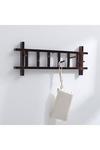 Living and Home Horizontal Wall Mounted Clothes Rack Hat Hooks thumbnail 4