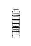 Living and Home 6 Tiers Shoe Rack Organizer Stainless Steel Stackable Space Saving Shoe Shelf thumbnail 5