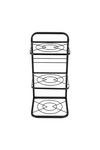 Living and Home 3-Tier Kitchen Pot Pan Organizer Rack Adjustable Cookware Holder Stand thumbnail 3