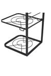 Living and Home 3-Tier Kitchen Pot Pan Organizer Rack Adjustable Cookware Holder Stand thumbnail 5