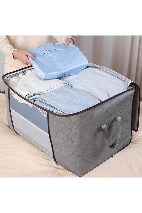 Living and Home Foldable Fabric Clothes Organizer Bag 2