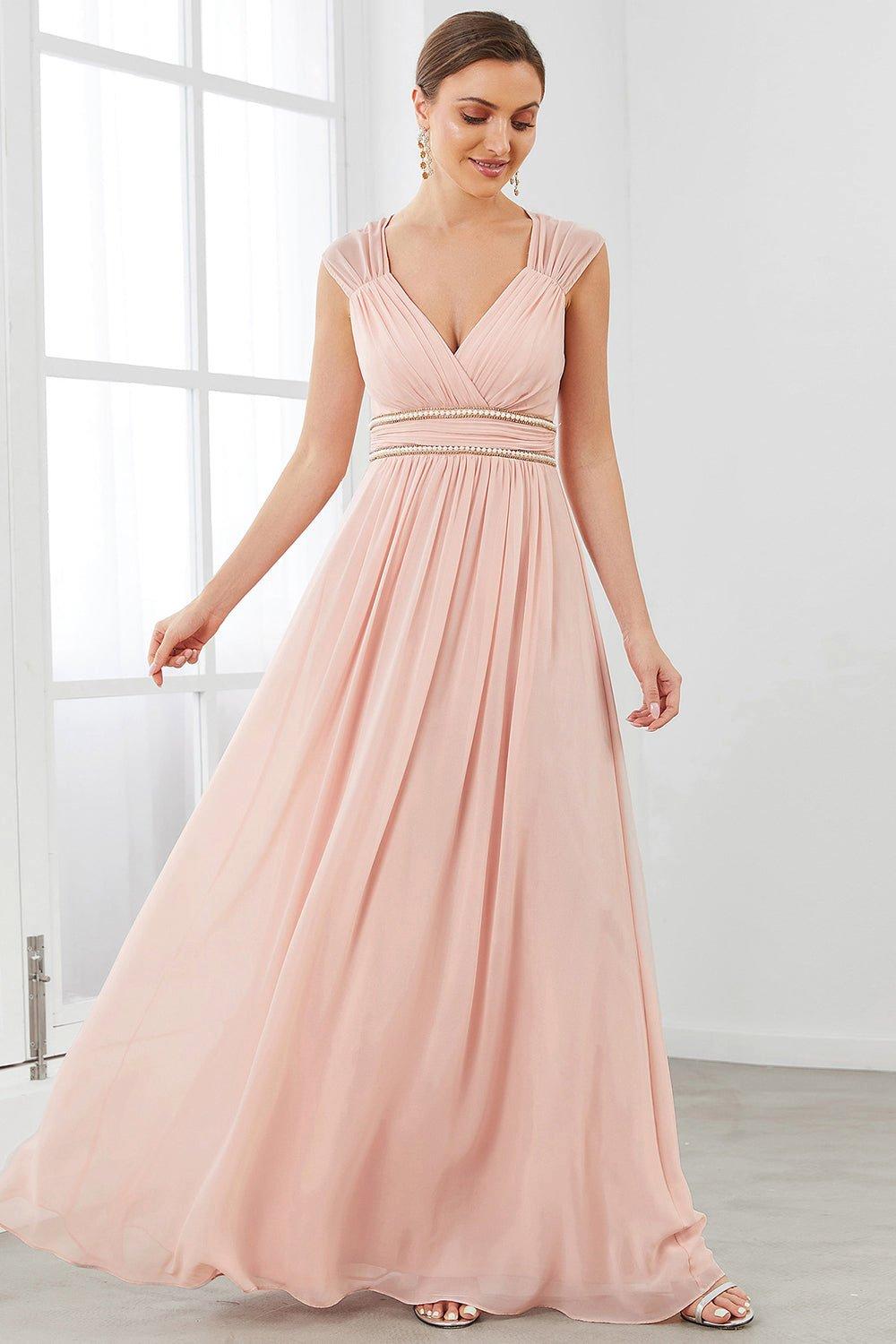 Sleeveless Grecian Style Formal Evening Dress - Ever-Pretty UK