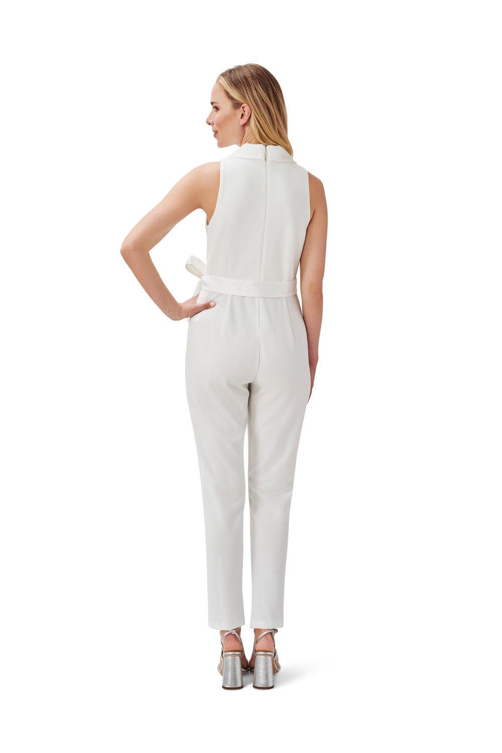 Jumpsuits | Knit Crepe Tuxedo Jumpsuit | Adrianna Papell