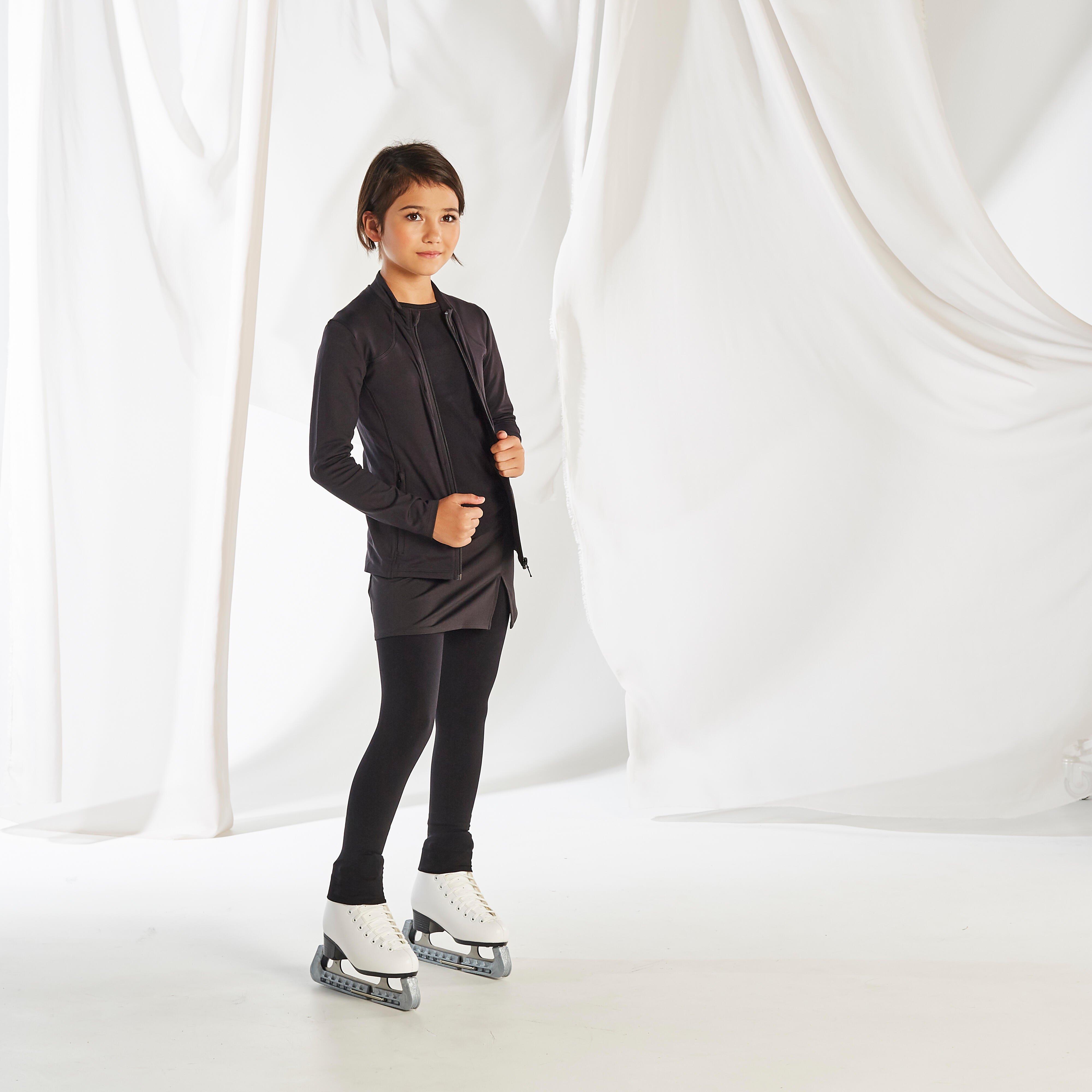Kids' Footless Figure Skating Tights AXELYS