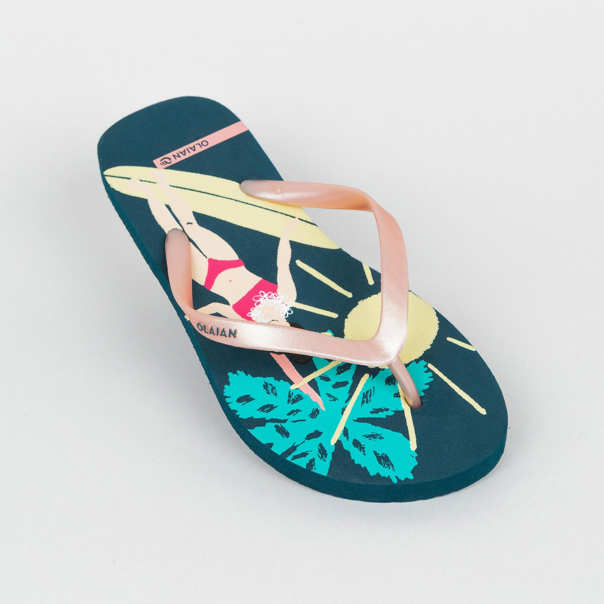 Sandals Decathlon Flip Flops Olaian