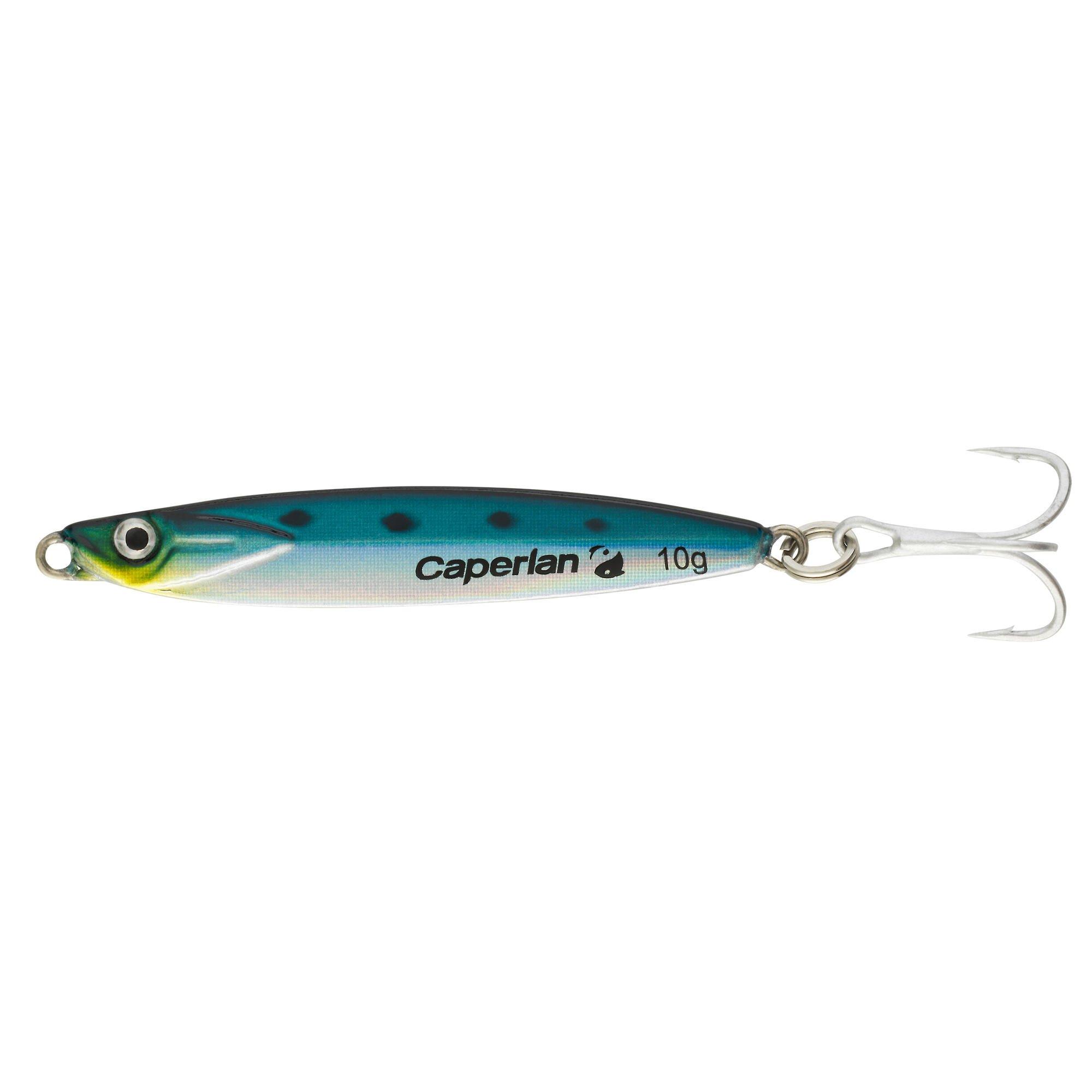 Fishing Lure Sea Casting Jig Biastos Slow 10 g - Blue - One Size By CAPERLAN | Decathlon