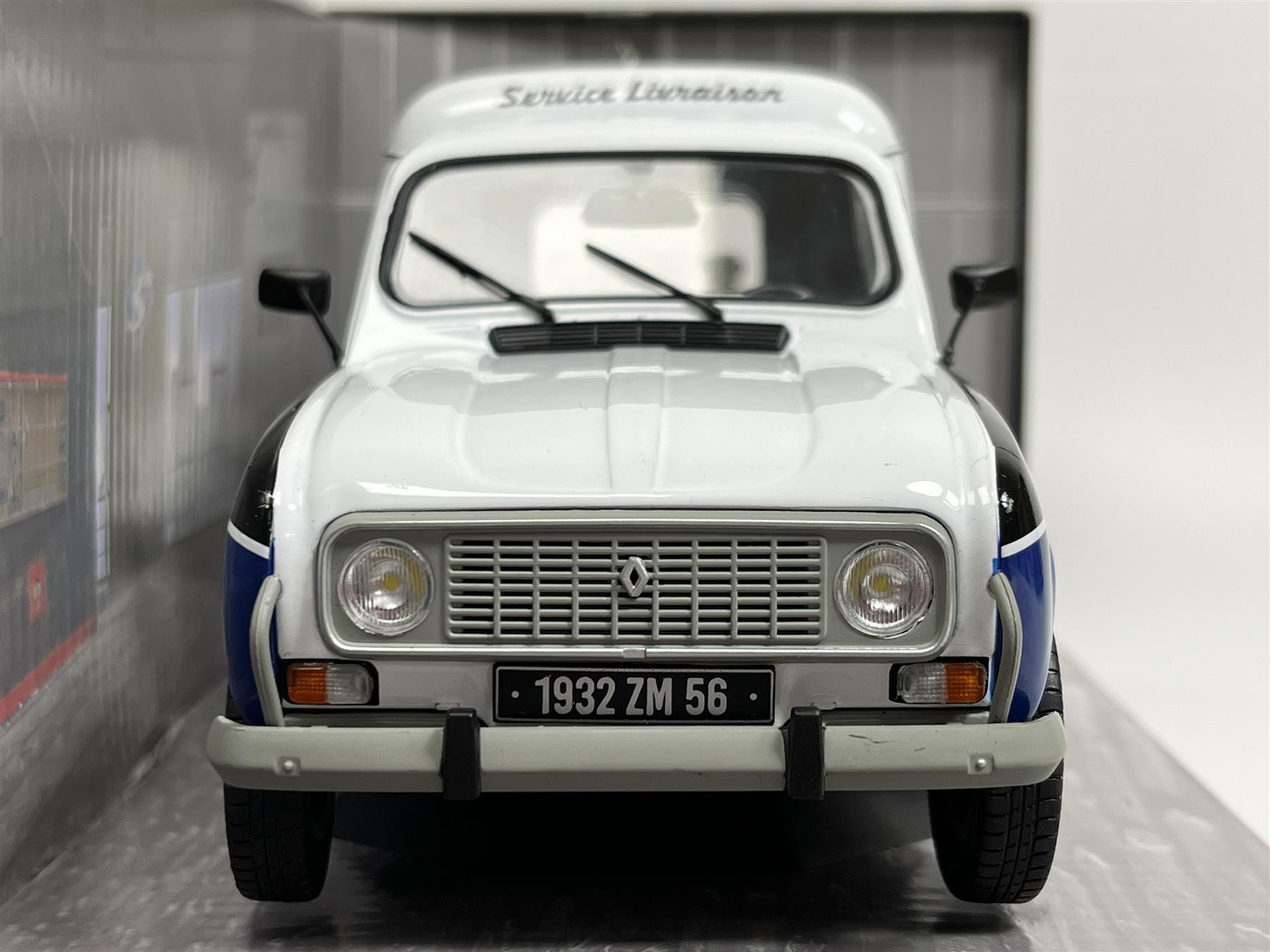 Solido 1:18 Renault R4 LF4 90 Jubilæum 2022 hvid / blå / sort S1802207  model bil S1802207 421182260 3663506019012