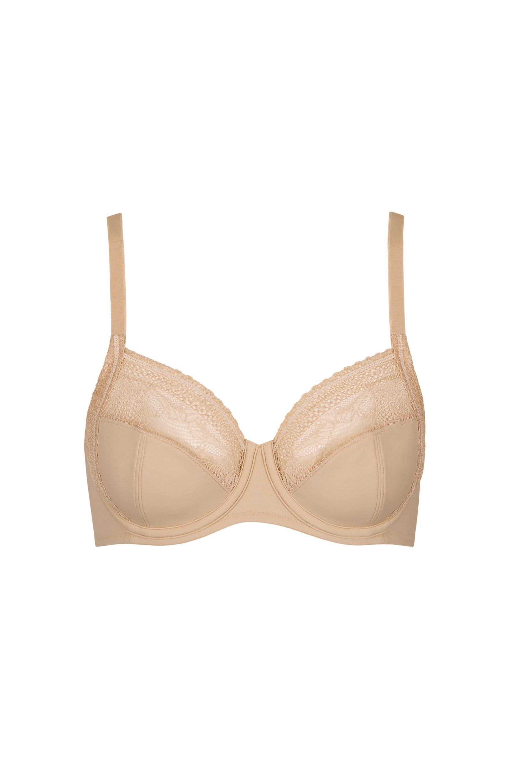 Lisca Womens 'Alegra' Full Cup Bra (Fuller Bust) - Natural Polyamide - Size  32F UK BACK/CUP, £36.80