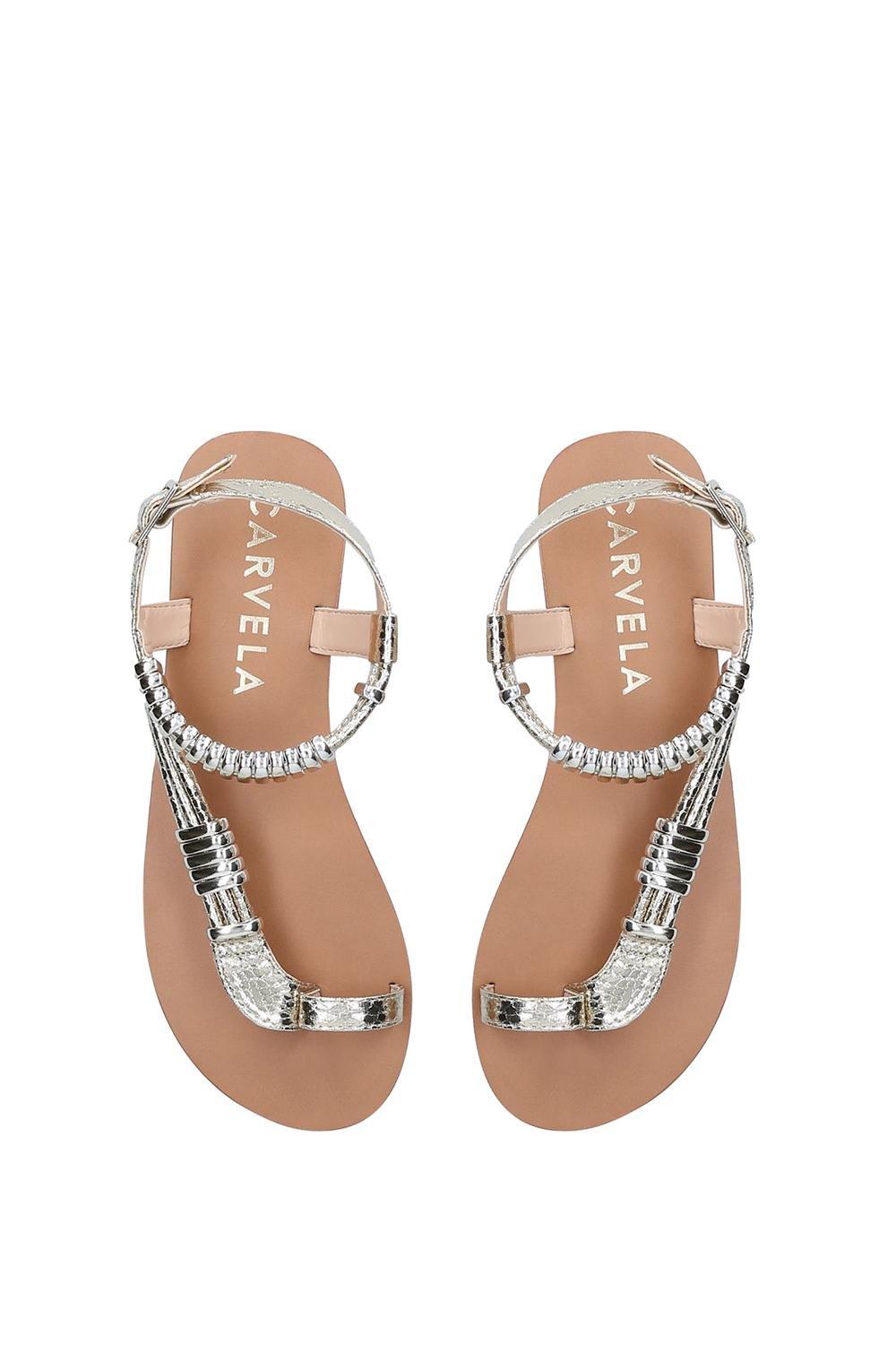 Carvela deals bronze sandals