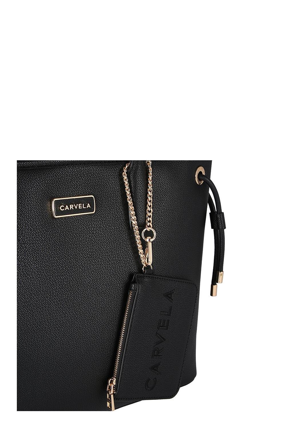 Carvela black online bag