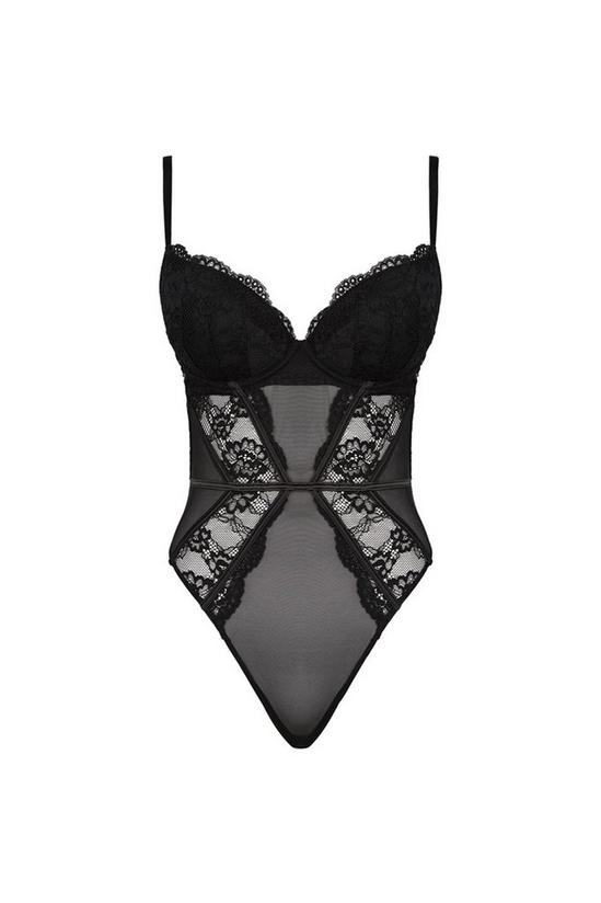 Ann Summers Sexy Lace Planet Body Black