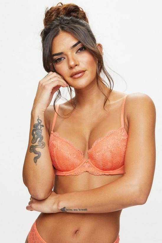 Sexy Lace Planet Underwired Plunge Bra by Ann Summers