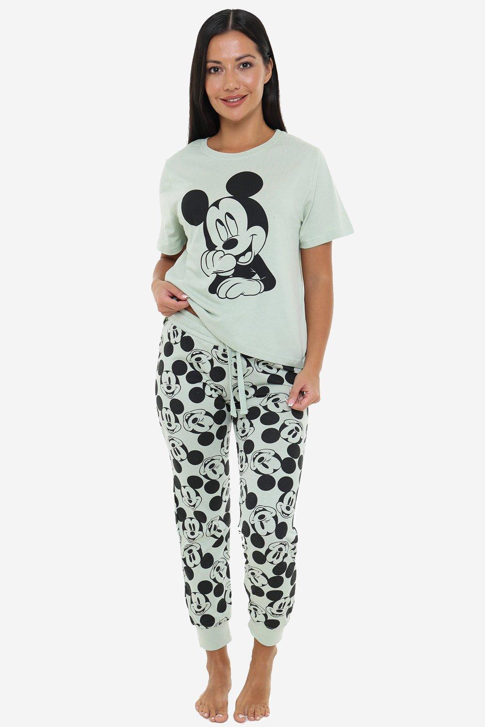 Ladies mickey mouse pyjamas hot sale