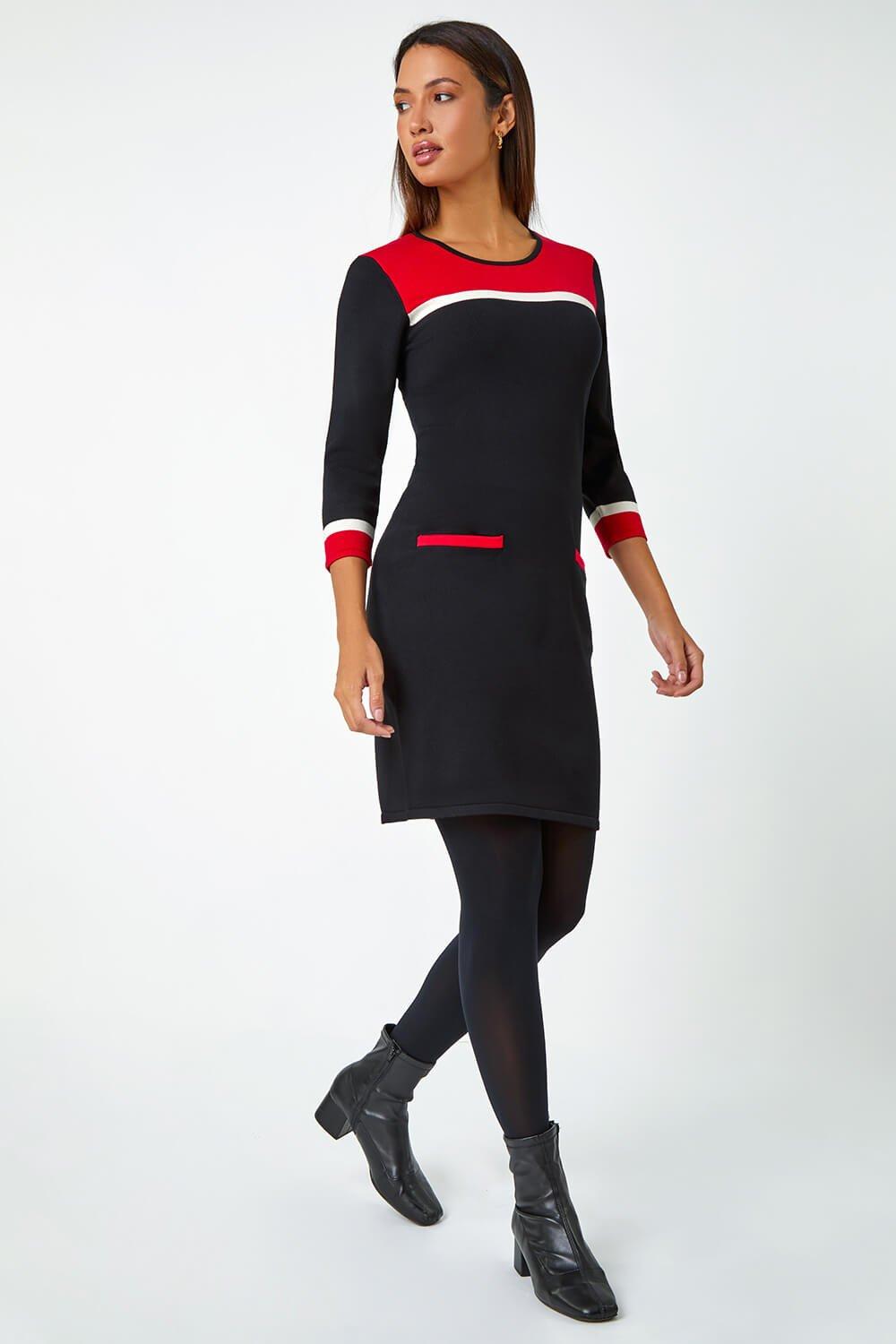 Roman originals colour block on sale dress