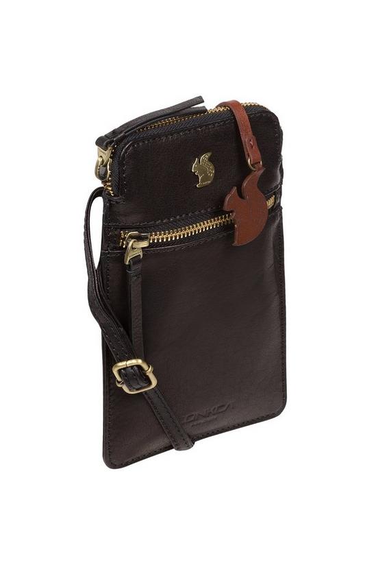 Conkca London 'Bambino' Leather Cross Body Phone Bag 5