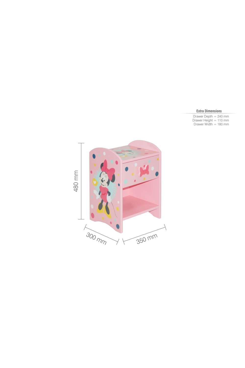 Minnie mouse 2024 bedside table