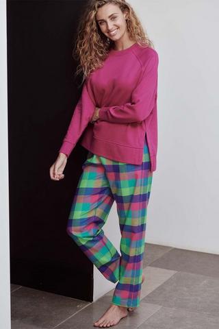 Women's Pyjama Shorts In Kabloom Print Cotton By BRITISH BOXERS