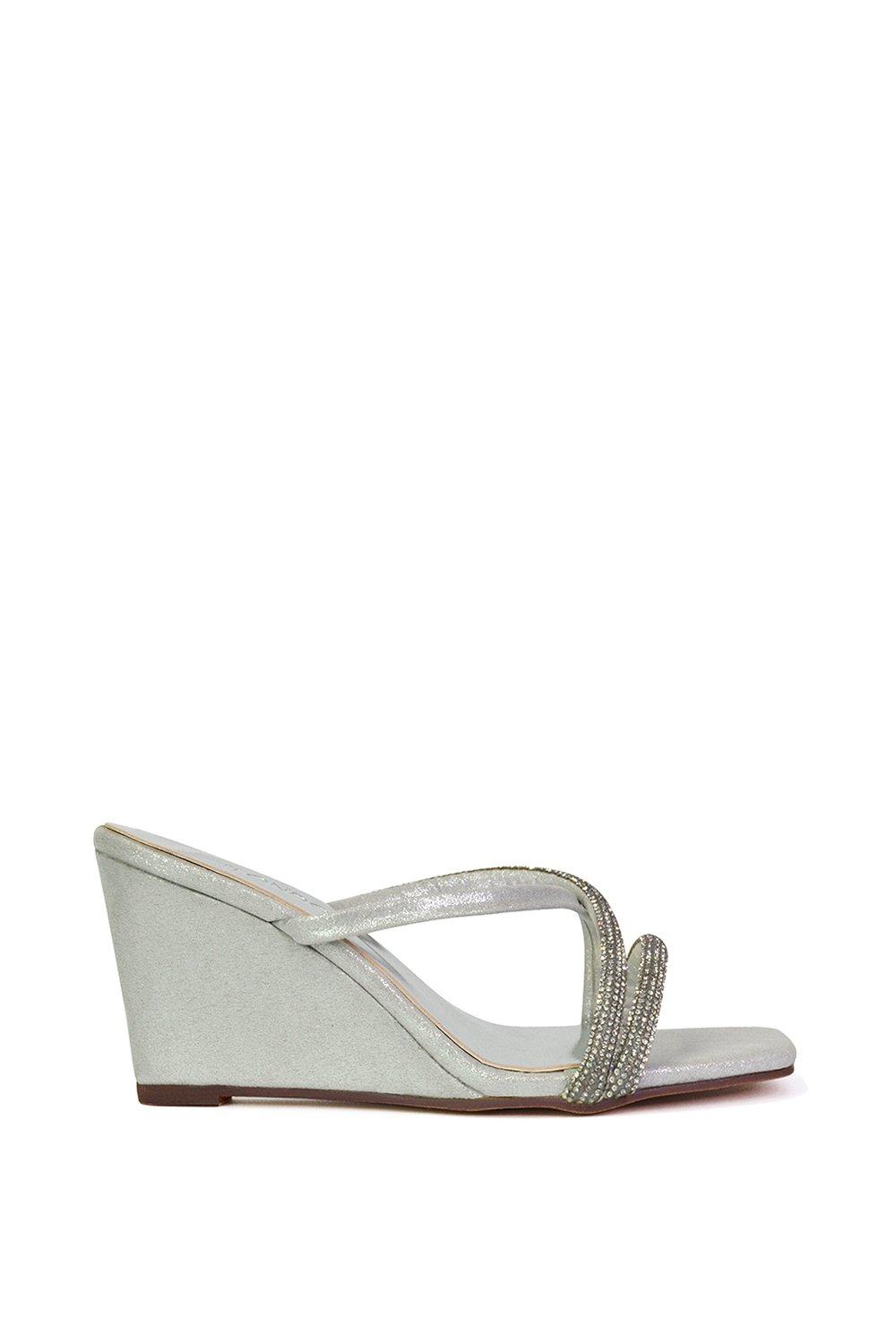 Oasis sales silver sandals